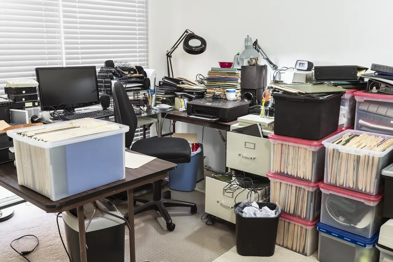 Office Junk Removal Brisbane, Office Boxes Full of Files