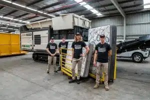 Mattress Recycling Machine And Team