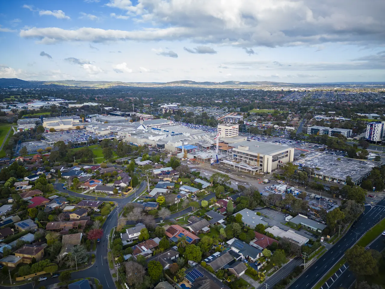 Aerial View of Wantirna