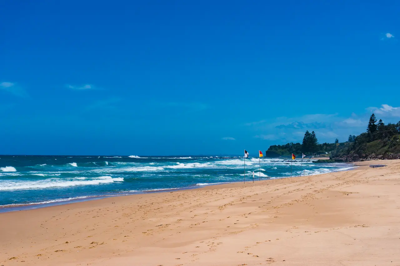 Australian Sandy Beach in Bayswater