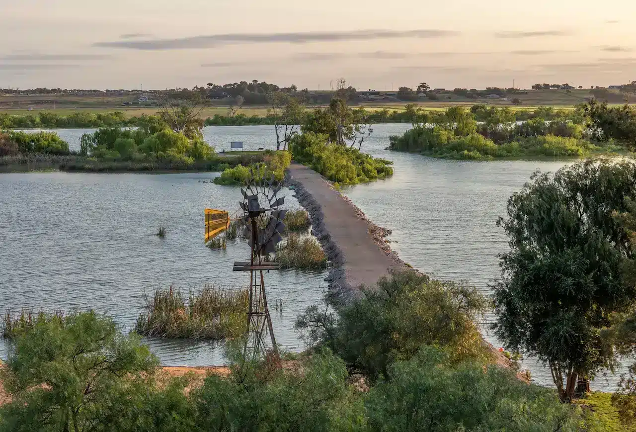 Bend of Islands Surround with Water