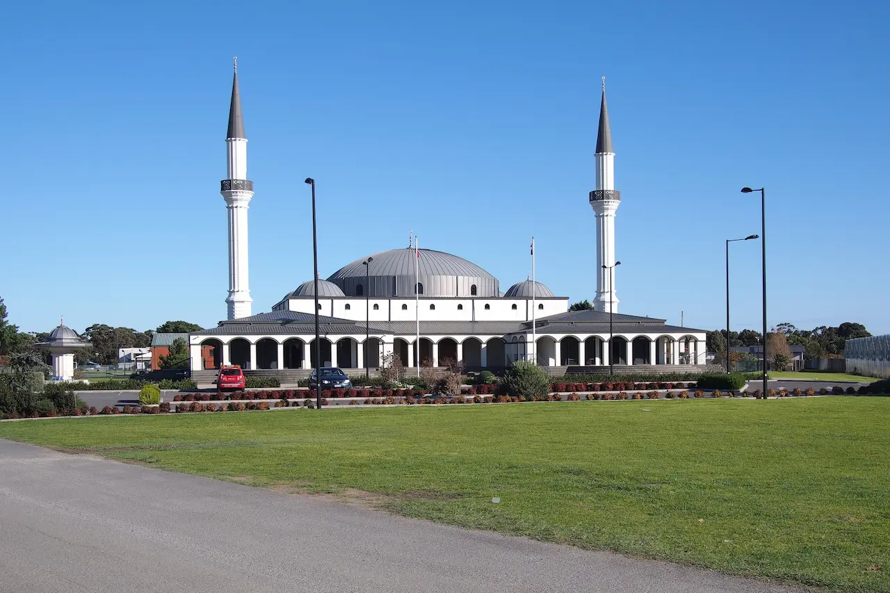 Mosque at the Keysborough Turkish Islamic and Cultural Centre near Melbourne