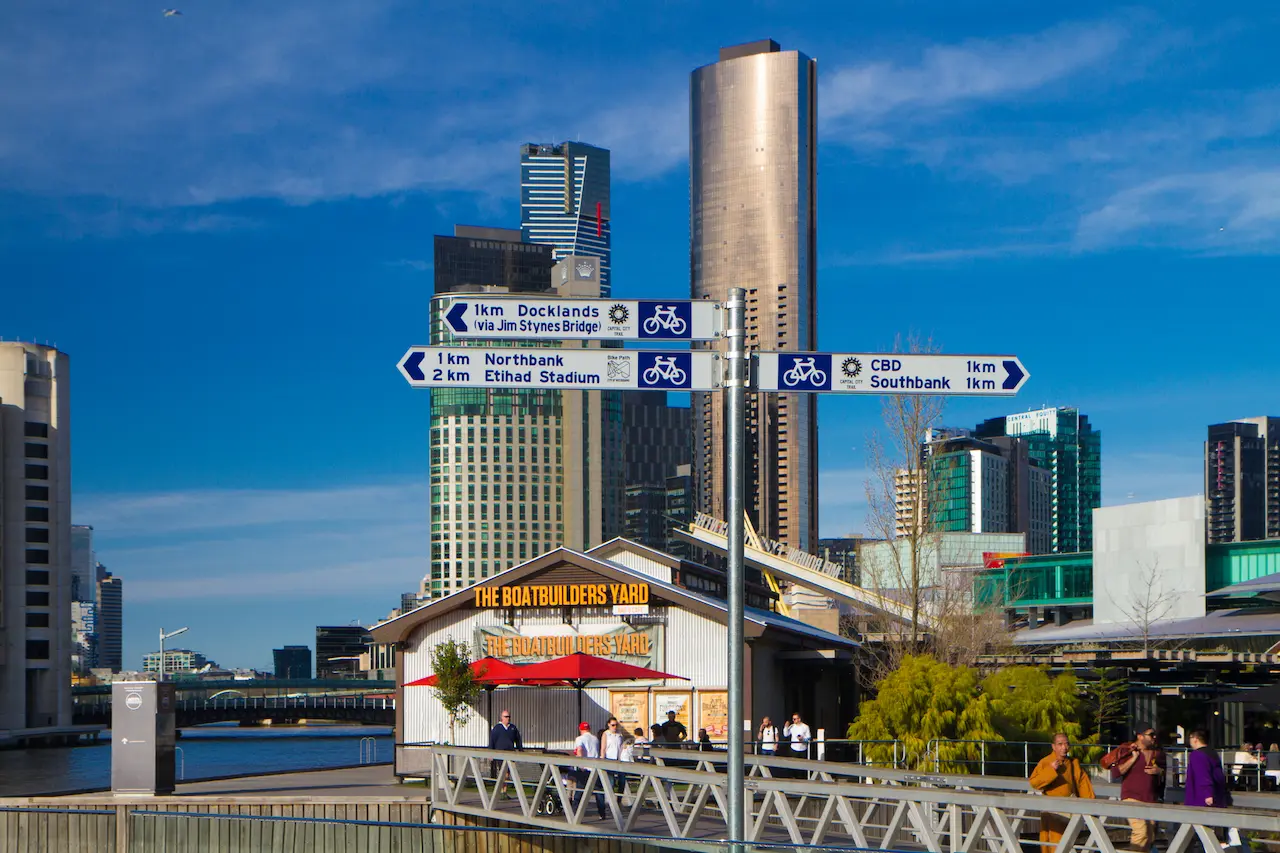 South Wharf Capital City Trail