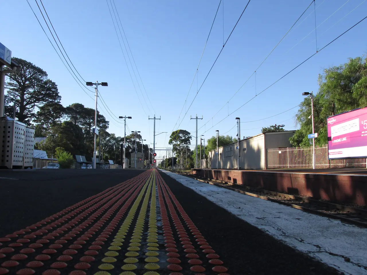 View of Cheltenham Train Station
