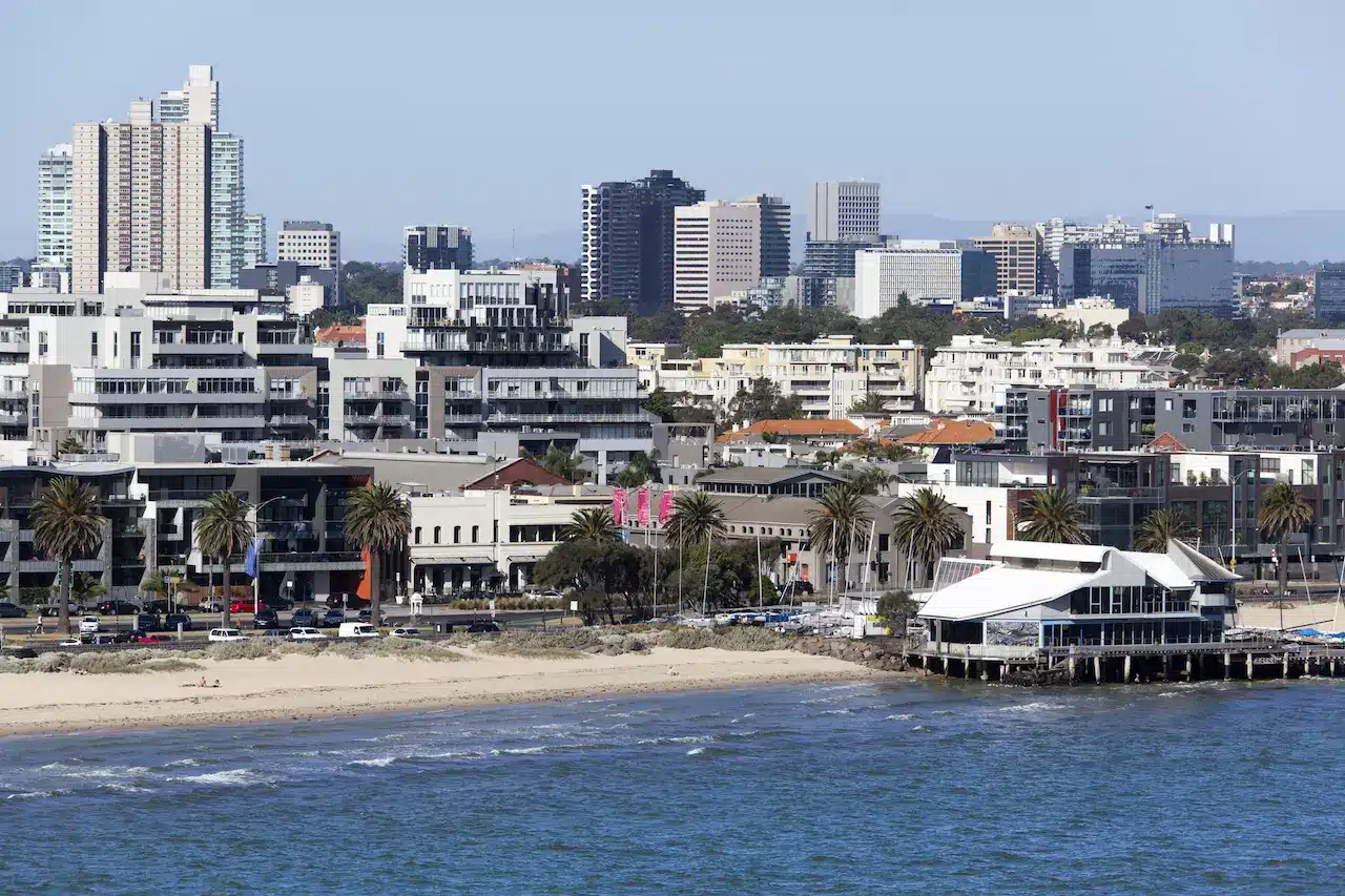 Middle Park Melbourne Suburb Beach