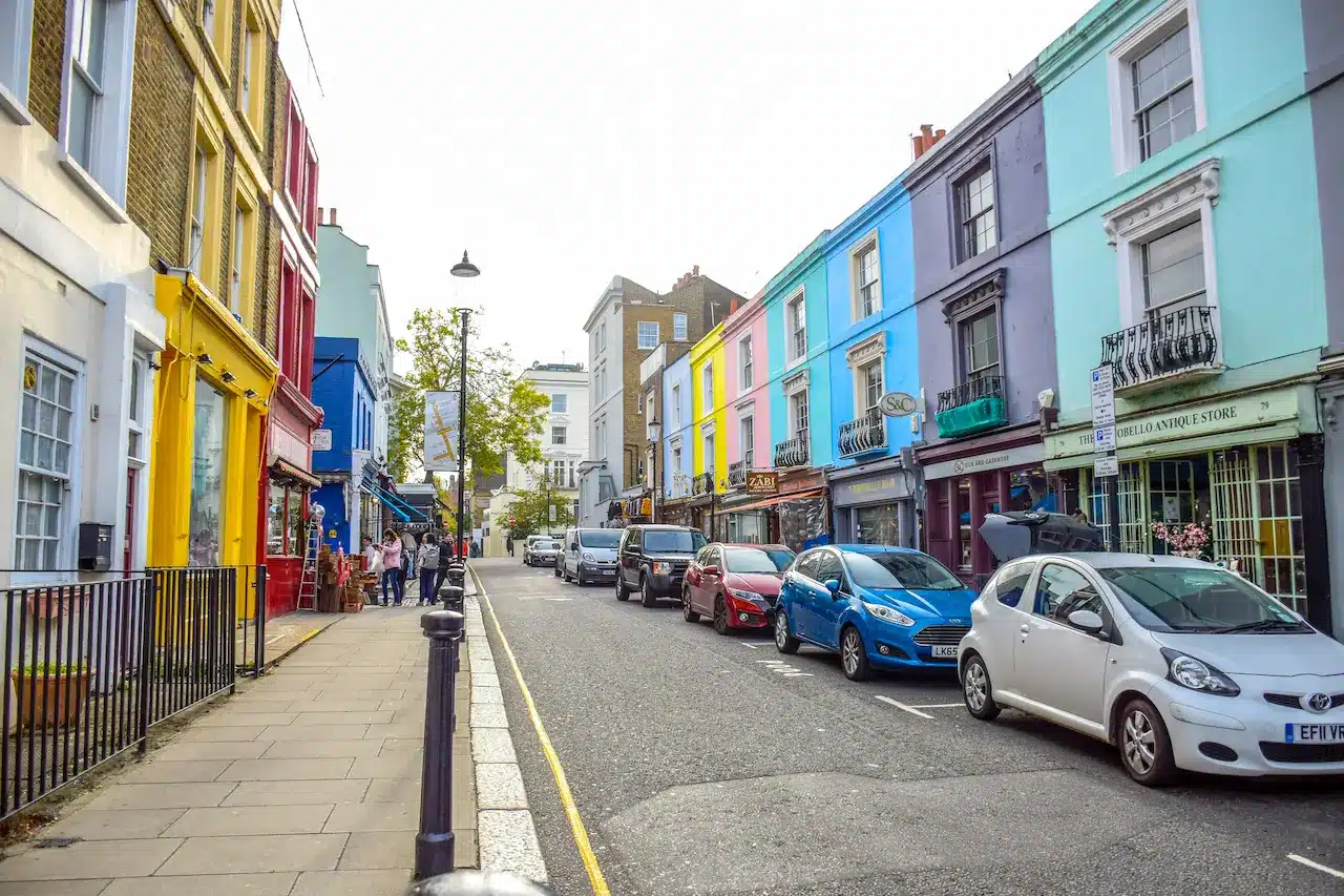 Famous Street in Notting Hill