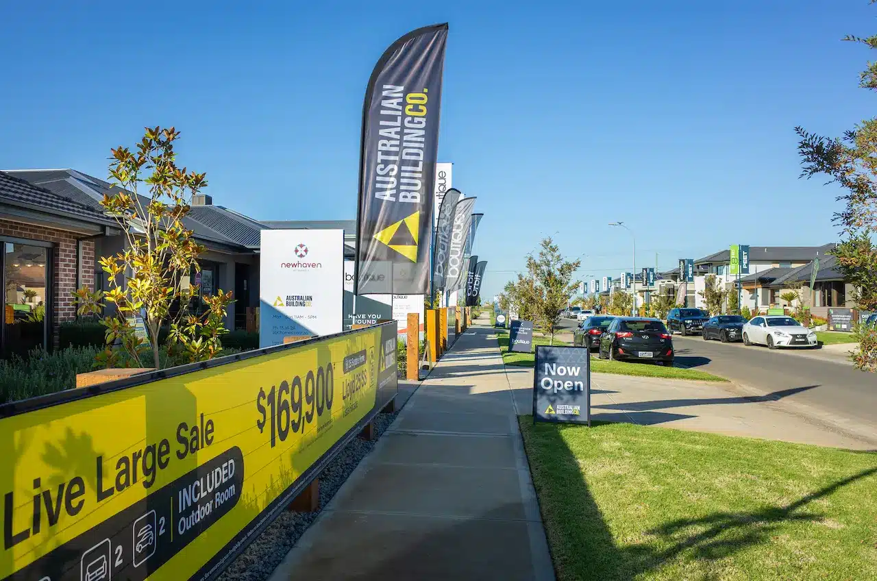 Homes in a Suburb of Melbourne, Tarneit