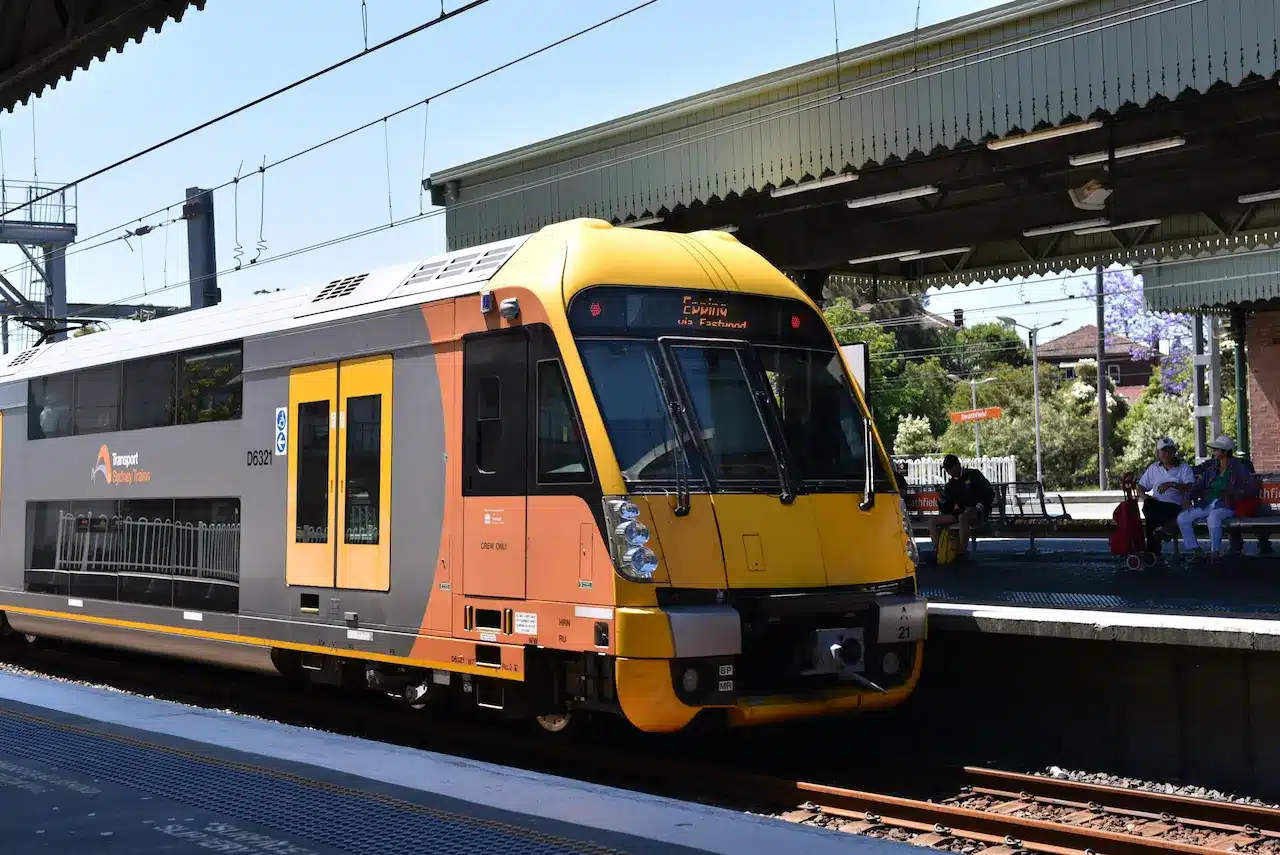 Metro Train in Highett