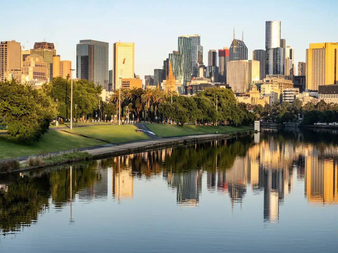 View of Yarra River