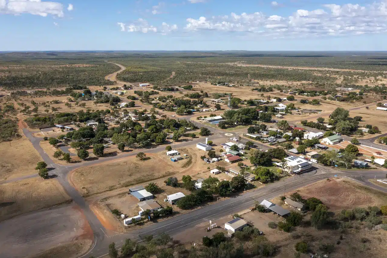 Aerial View of the Town of Croydon North