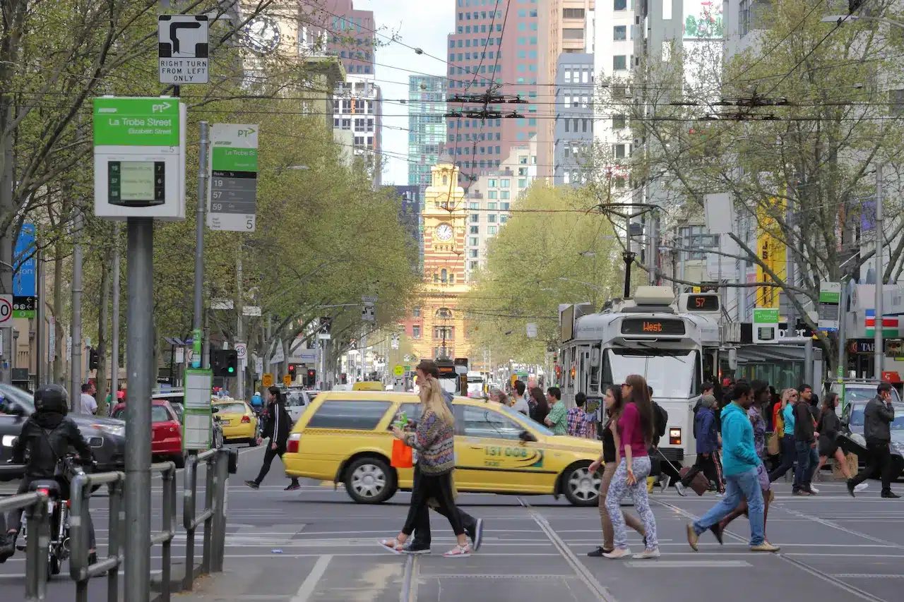 Street Station Viewed from Toorak