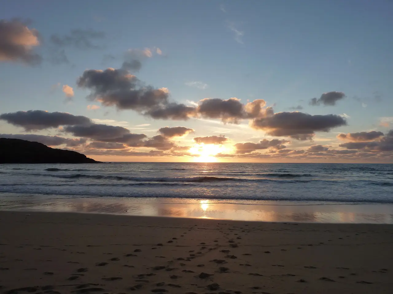Sunset at Dalmore Beach